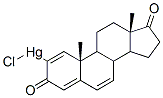Chloro(3,17-dioxoandrosta-1,4,6-trien-2-yl)mercury(II) CAS#: 36794-29-3