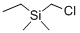 (Chloromethyl)dimethylethylsilane CAS#: 3121-77-5
