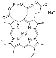 Chlorophyllinironcomplex CAS#: 32627-52-4