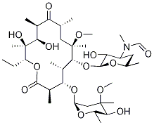 Clarithromycin Impurity H (10 mg) (N-formyl clarithromycin) CAS#: 127140-69-6
