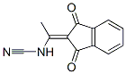 Cyanamide, [1-(1,3-dihydro-1,3-dioxo-2H-inden-2-ylidene)ethyl]- (9CI) CAS#: 362499-35-2