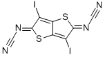 Cyanamide, (3,6-diiodothieno[3,2-b]thiophene-2,5-diylidene)bis- CAS#: 139041-04-6
