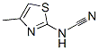 Cyanamide,  (4-methyl-2-thiazolyl)-  (9CI) CAS#: 143457-32-3