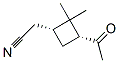 Cyclobutaneacetonitrile, 3-acetyl-2,2-dimethyl-, (1R-cis)- (9CI) CAS#: 138512-75-1