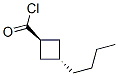 Cyclobutanecarbonyl chloride, 3-butyl-, trans- (9CI) CAS#: 143610-57-5