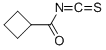 Cyclobutanecarbonyl isothiocyanate (9CI) CAS#: 161063-30-5