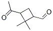 Cyclobutanecarboxaldehyde, 3-acetyl-2,2-dimethyl- (9CI) CAS#: 132478-08-1