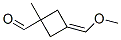 Cyclobutanecarboxaldehyde, 3-(methoxymethylene)-1-methyl- (9CI) CAS#: 132803-27-1
