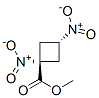 Cyclobutanecarboxylic acid, 1,3-dinitro-, methyl ester, trans- (9CI) CAS#: 120525-83-9