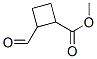 Cyclobutanecarboxylic acid, 2-formyl-, methyl ester (9CI) CAS#: 129740-69-8