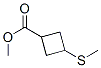 Cyclobutanecarboxylic acid, 3-(methylthio)-, methyl ester (9CI) CAS#: 344750-31-8