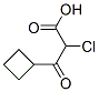 Cyclobutanepropanoic acid, alpha-chloro-beta-oxo- (9CI) CAS#: 159503-27-2