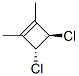 Cyclobutene, 3,4-dichloro-1,2-dimethyl-, (3R-trans)- (9CI) CAS#: 136377-91-8