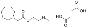 Cycloheptaneacetic acid, 2-(dimethylamino)ethyl ester, (E)-2-butenedio ate (1:1) CAS#: 129320-13-4