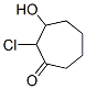 Cycloheptanone, 2-chloro-3-hydroxy- CAS#: 118348-48-4