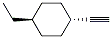 Cyclohexane, 1-ethyl-4-ethynyl-, trans- (9CI) CAS#: 141743-53-5