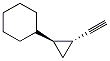 Cyclohexane, (2-ethynylcyclopropyl)-, trans- (9CI) CAS#: 144448-12-4