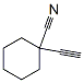 Cyclohexanecarbonitrile, 1-ethynyl- (9CI) CAS#: 138313-45-8
