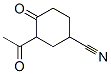 Cyclohexanecarbonitrile, 3-acetyl-4-oxo- (9CI) CAS#: 127682-20-6