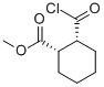 Cyclohexanecarboxylic acid, 2-(chlorocarbonyl)-, methyl ester, (1S-cis)- (9CI) CAS#: 147201-81-8