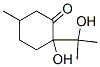 Cyclohexanone, 2-hydroxy-2-(1-hydroxy-1-methylethyl)-5-methyl- CAS#: 119980-52-8
