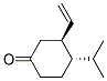 Cyclohexanone, 3-ethenyl-4-(1-methylethyl)-, (3S-trans)- (9CI) CAS#: 129215-01-6