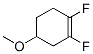 Cyclohexene, 1,2-difluoro-4-methoxy- (9CI) CAS#: 134645-64-0