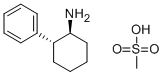 Cyclohexylamine, 2-phenyl-, monomethanesulfonate, trans-(+-)- CAS#: 38727-07-0