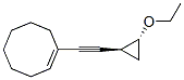 Cyclooctene, 1-[(2-ethoxycyclopropyl)ethynyl]-, trans- (9CI) CAS#: 164386-10-1