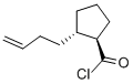 Cyclopentanecarbonyl chloride, 2-(3-butenyl)-, trans- (9CI) CAS#: 118717-70-7