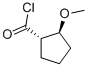 Cyclopentanecarbonyl chloride, 2-methoxy-, (1S-trans)- (9CI) CAS#: 130980-60-8