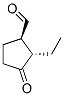 Cyclopentanecarboxaldehyde, 2-ethyl-3-oxo-, trans- (9CI) CAS#: 123100-98-1