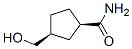 Cyclopentanecarboxamide, 3-(hydroxymethyl)-, cis- (9CI) CAS#: 116940-85-3