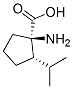 Cyclopentanecarboxylic acid, 1-amino-2-(1-methylethyl)-, (1R,2S)- (9CI) CAS#: 309757-11-7