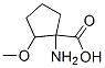 Cyclopentanecarboxylic  acid,  1-amino-2-methoxy- CAS#: 32379-31-0