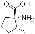 Cyclopentanecarboxylic acid, 1-amino-2-methyl-, (1S,2R)- (9CI) CAS#: 309757-06-0