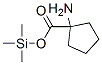 Cyclopentanecarboxylic acid, 1-amino-, trimethylsilyl ester (9CI) CAS#: 124900-79-4
