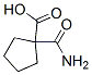 Cyclopentanecarboxylic acid, 1-(aminocarbonyl)- (9CI) CAS#: 137307-52-9