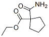 Cyclopentanecarboxylic acid, 1-(aminocarbonyl)-, ethyl ester (9CI) CAS#: 302555-19-7