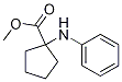 Cyclopentanecarboxylic acid, 1-(phenylaMino)-, Methyl ester CAS#: 30087-97-9