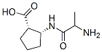 Cyclopentanecarboxylic acid, 2-[(2-amino-1-oxopropyl)amino]-, [1S-[1alpha,2alpha(S*)]]- (9CI) CAS#: 135211-32-4