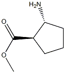Cyclopentanecarboxylic acid, 2-amino-, methyl ester, (1R,2R)-rel- (9CI) CAS#: 170421-23-5