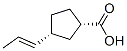 Cyclopentanecarboxylic acid, 3-(1-propenyl)-, [1alpha,3alpha(E)]- (9CI) CAS#: 139585-47-0