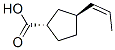 Cyclopentanecarboxylic acid, 3-(1-propenyl)-, [1alpha,3beta(Z)]- (9CI) CAS#: 139683-39-9