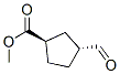 Cyclopentanecarboxylic acid, 3-formyl-, methyl ester, trans- (9CI) CAS#: 139585-46-9