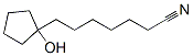Cyclopentaneheptanenitrile, 1-hydroxy- (9CI) CAS#: 121108-83-6
