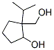 Cyclopentanemethanol, 2-hydroxy-1-(1-methylethyl)- (9CI) CAS#: 150065-74-0
