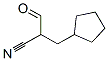 Cyclopentanepropanenitrile, -alpha--formyl- (9CI) CAS#: 135197-38-5