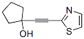 Cyclopentanol, 1-(2-thiazolylethynyl)- (9CI) CAS#: 329202-29-1