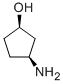 Cyclopentanol,3-amino-,(1R,3S)-rel-(9CI) CAS#: 124555-42-6